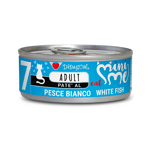 Alimento Húmedo para Gatos - DIsugual 7 Pescado Blanco x 85 gr
