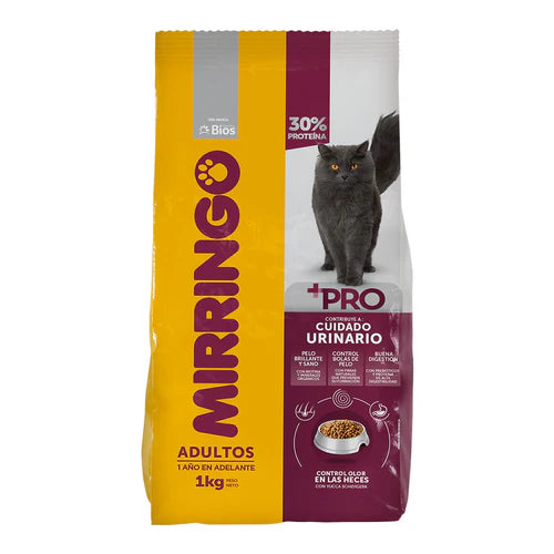 Alimento Seco para Gato - Mirringo +Pro Adultos