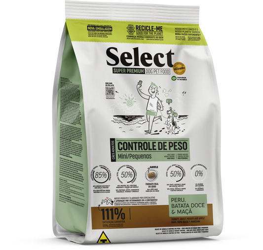 Monello Select Adultos Control de Peso Razas Mini/Pequeñas