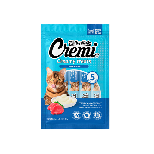 Snack para Gato - Naturalistic Cremi Tuna 5 Sachets