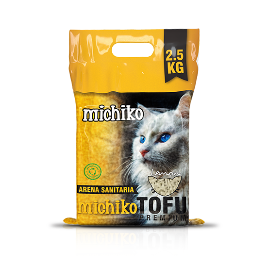 Arena para Gato - Michiko Tofu Premium Aroma Limon