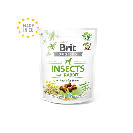Snack para Perro - Brit Care Insects With Rabbit 200 gr