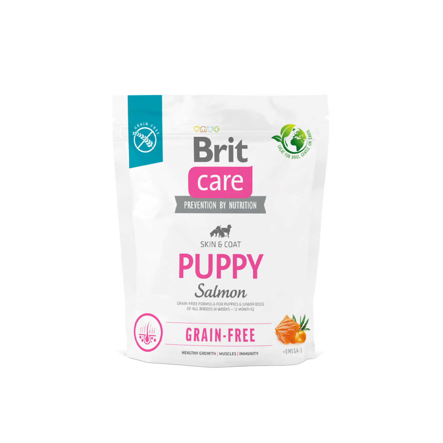Alimento Seco para Perro - Brit Care Grain Free Puppy Salmon
