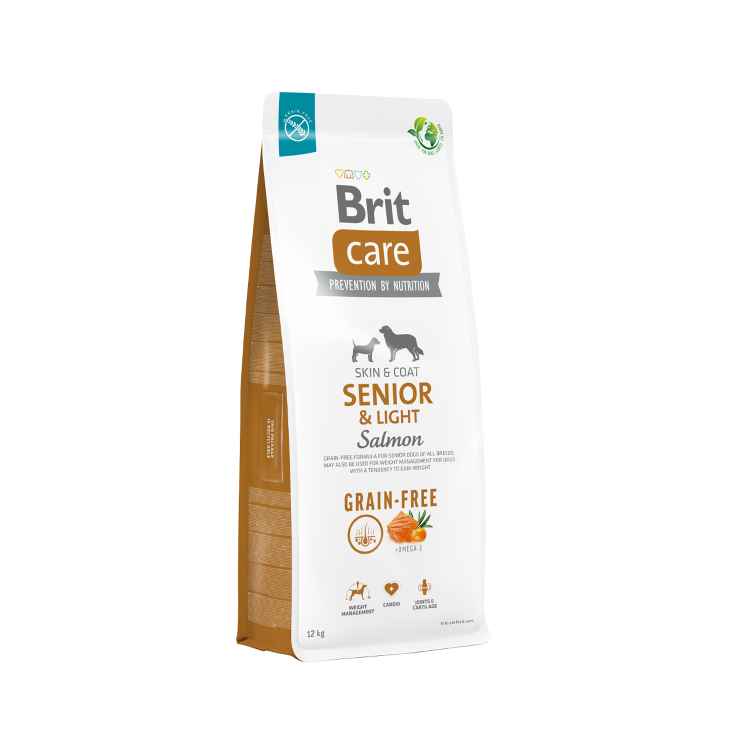 Alimento Seco para Perro - Brit Care Grain Free Senior & Light Salmon