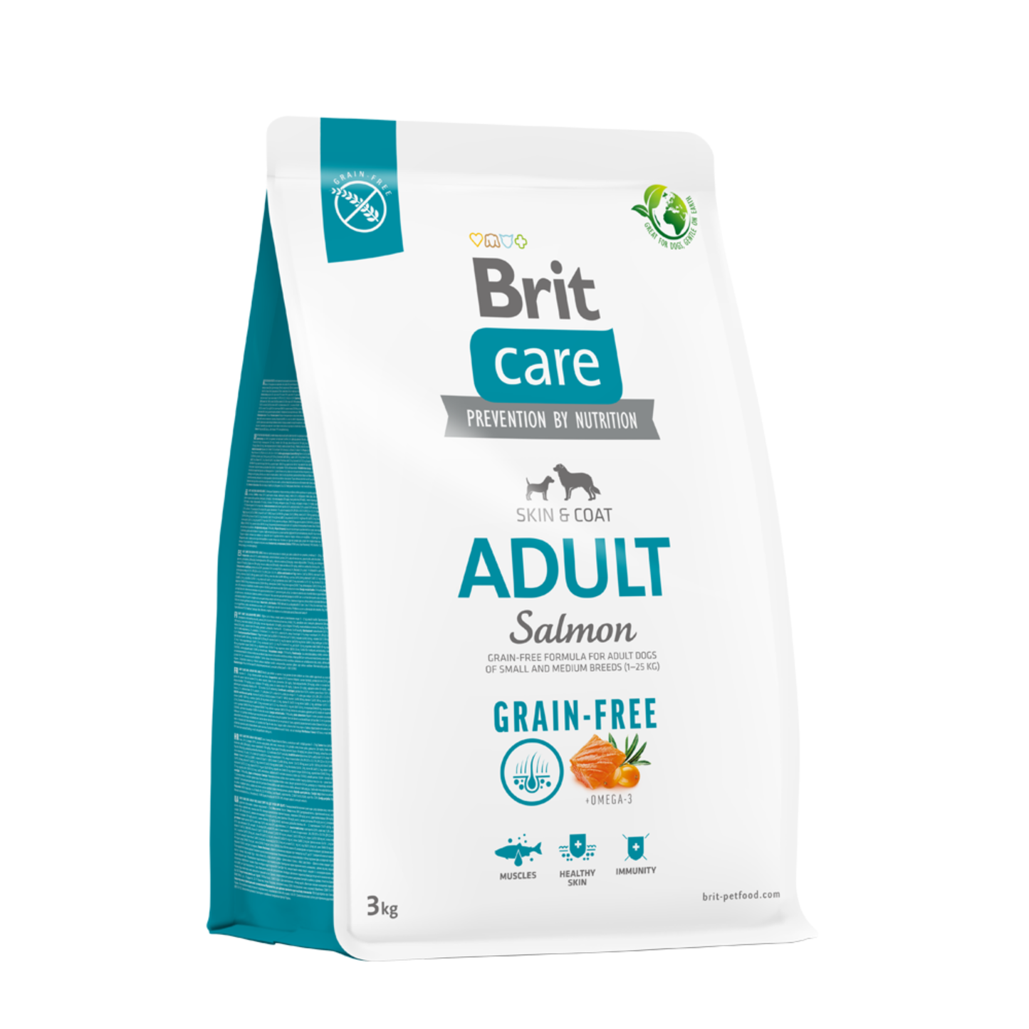 Alimento Seco para Perro - Brit Care Grain Free Adult Salmon