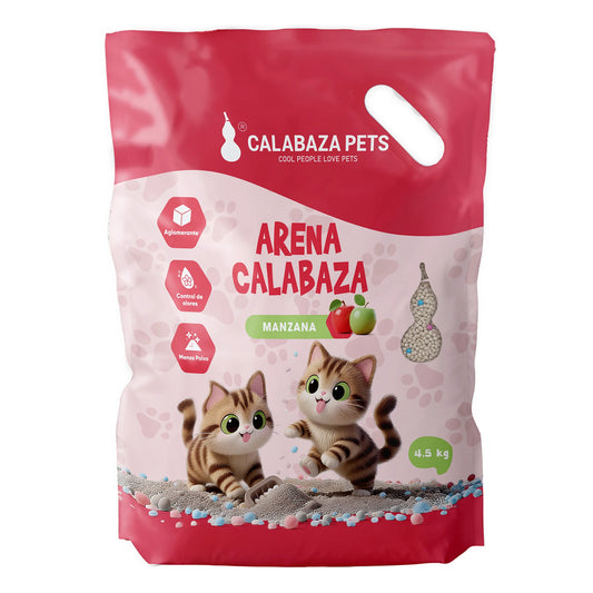 Arena para Gato - Calabaza Pets Manzana