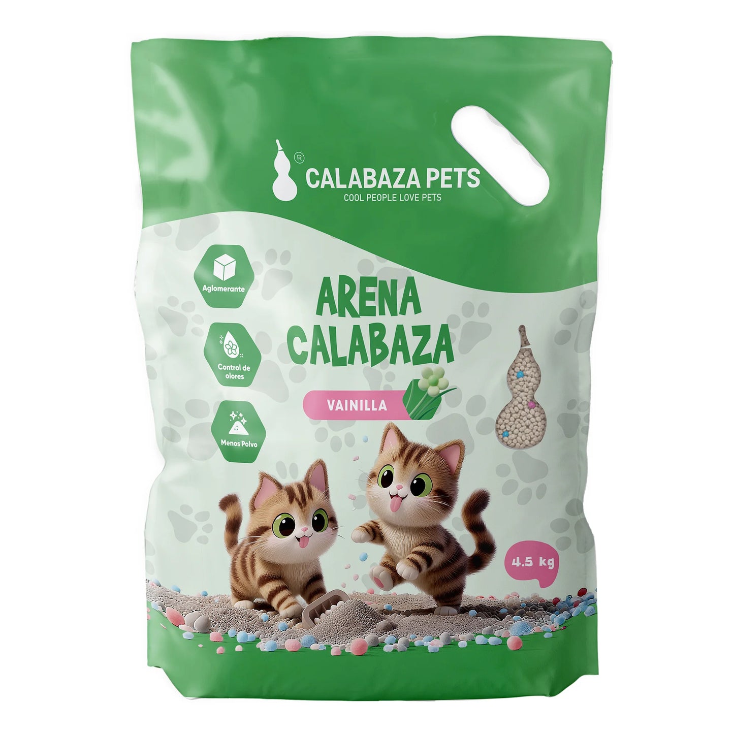 Arena para Gato - Calabaza Pets Vainilla