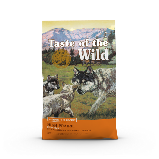 Taste of the Wild High Prairie Puppy Recipe with Roasted Bison & Roasted Venison