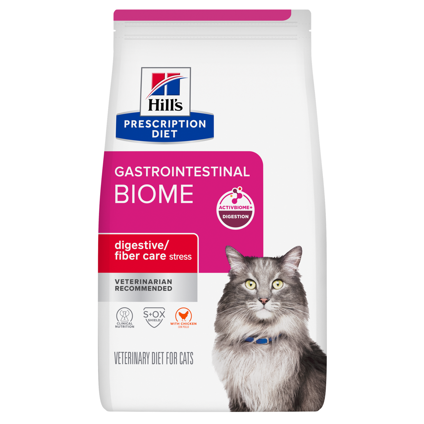 Alimento Seco para Gato - Hills Prescription Diet Gastrointestinal Biome