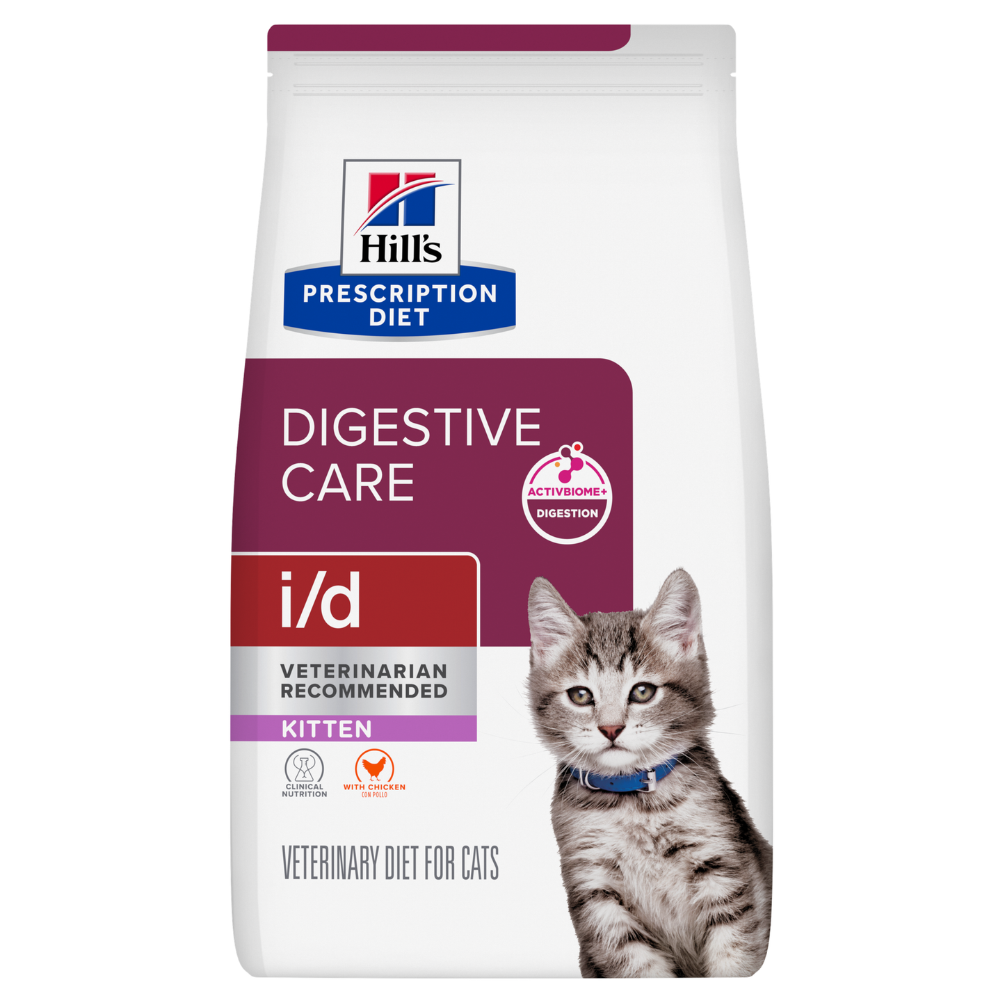Alimento Seco para Gato - Hills Prescription Diet i/d Digestive Care Kitten