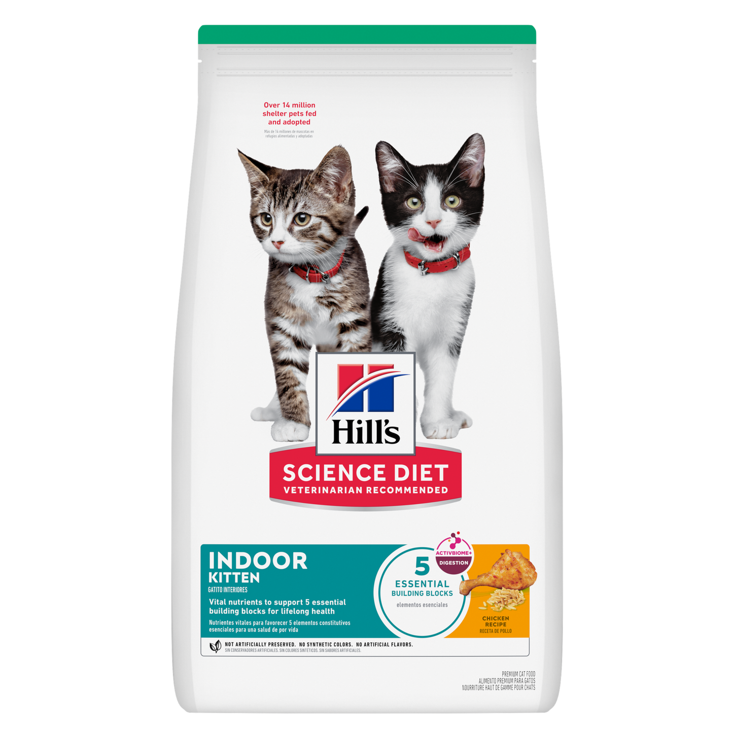 Alimento Seco para Gato - Hills Science Diet Indoor Kitten Pollo