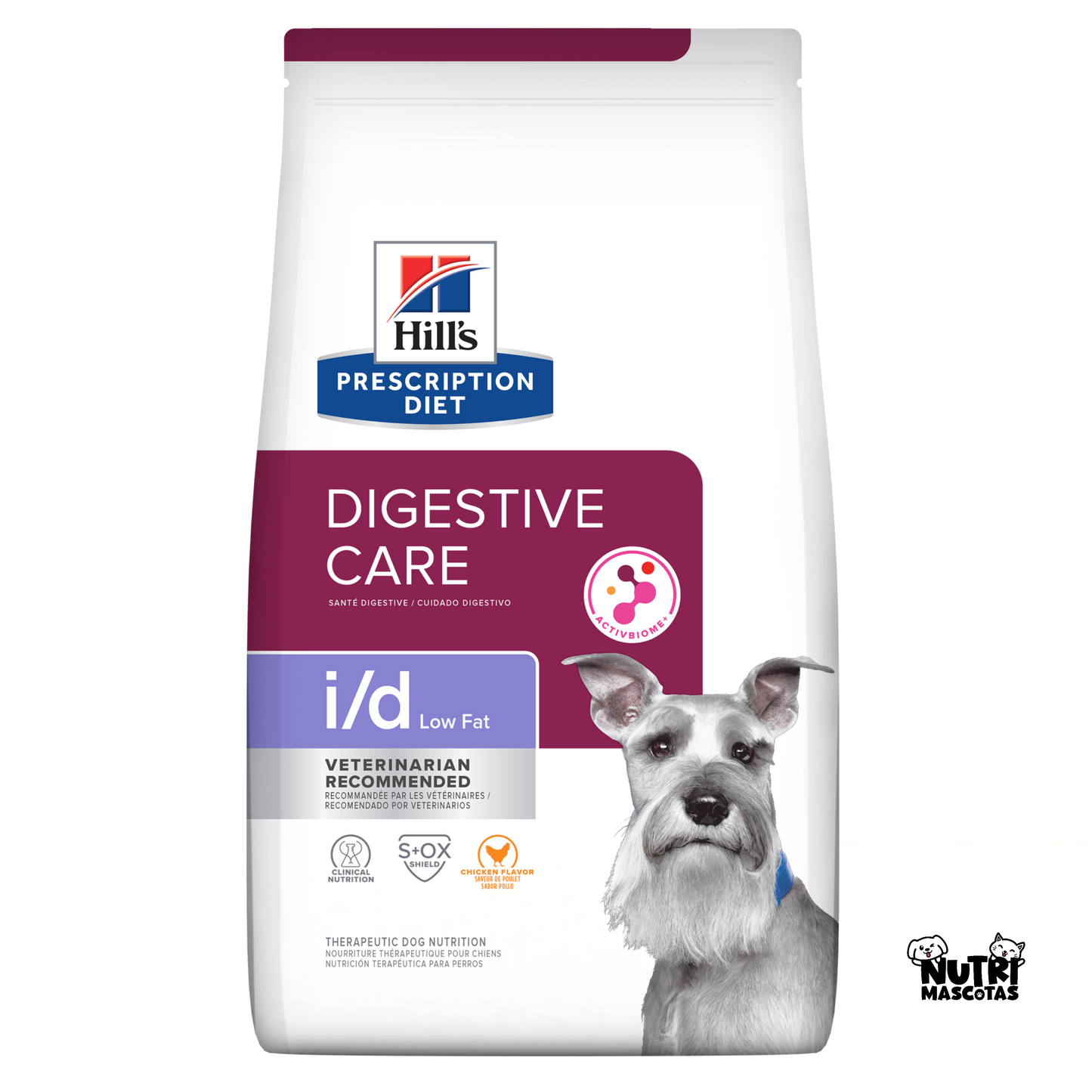 Alimento Seco para Perro - Hills Prescription Diet i/d Low Fat Cuidado Digestivo