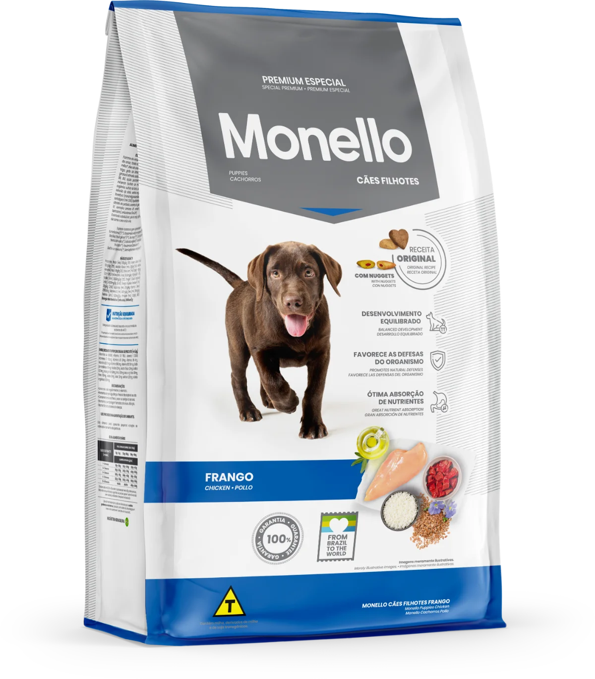 Alimento Seco para Perros - Monello Cachorros
