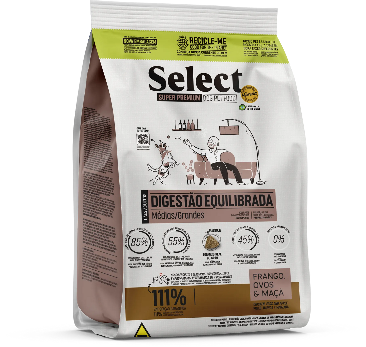 Monello Select Adultos Razas Medianas/Grandes