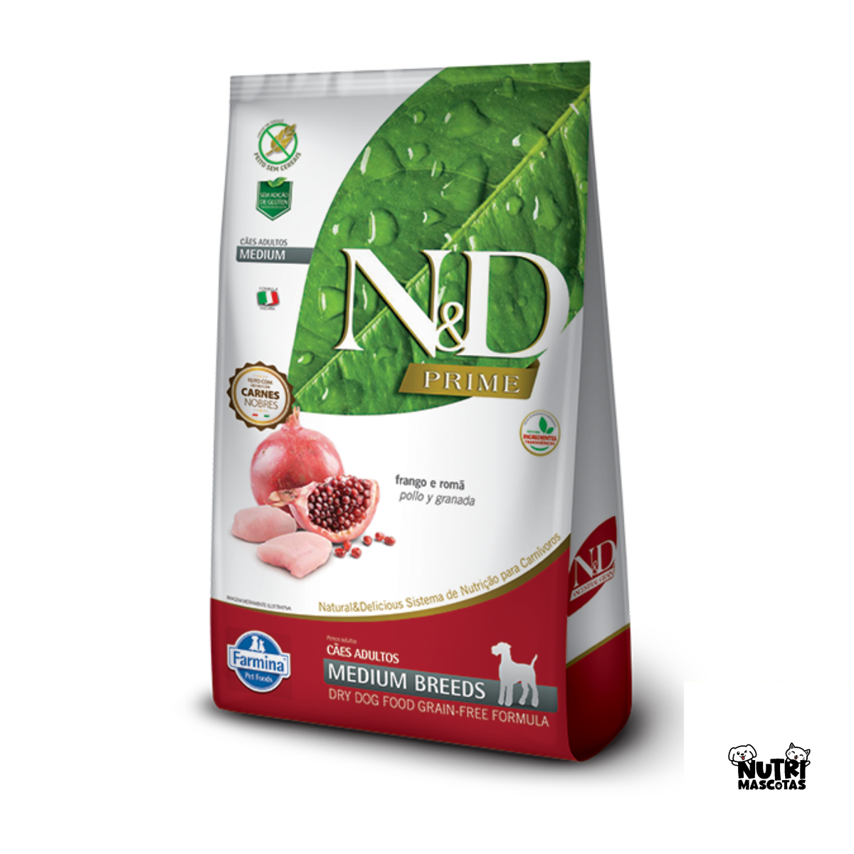 Alimento Seco para Perro - N&D Prime Adultos Medium Breeds