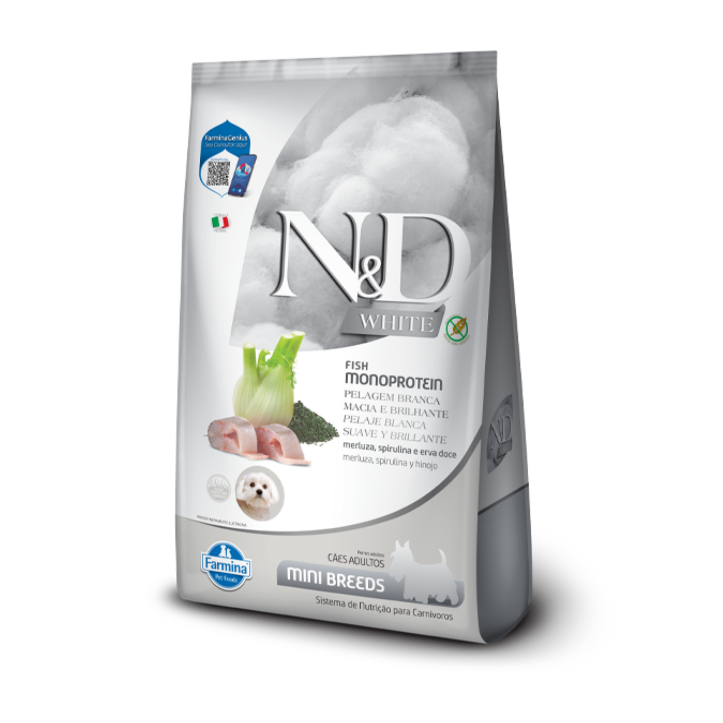 Alimento Seco para Perro - N&D White Adultos Mini Breeds