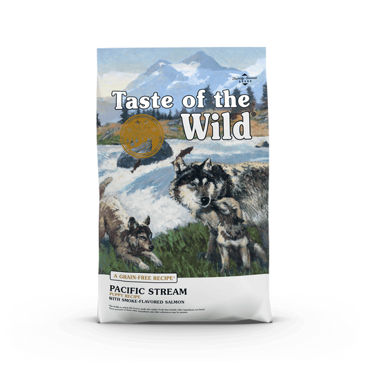 Taste of the Wild Pacific Stream Puppy Recipe with Smoke-Flavored Salmon
