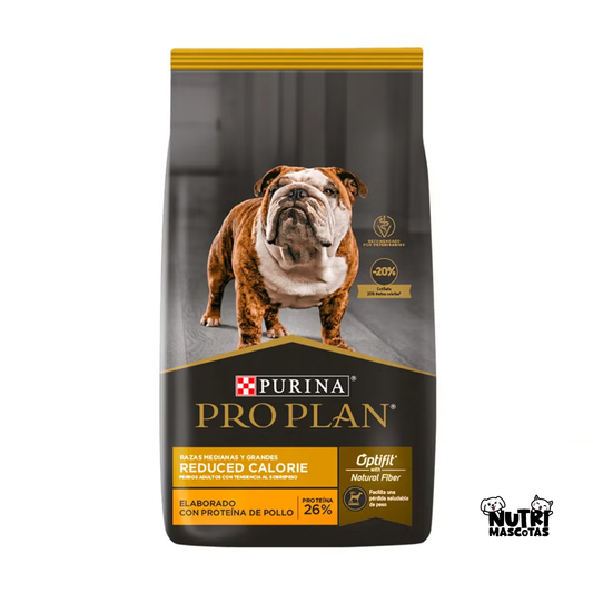 Alimento Seco para Perro - Pro Plan Reduced Calorie Razas Medianas y Grandes