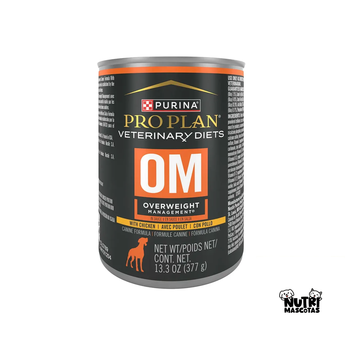 Alimento Humedo para Perro - Pro Plan Veterinary Diets OM Obesity Management