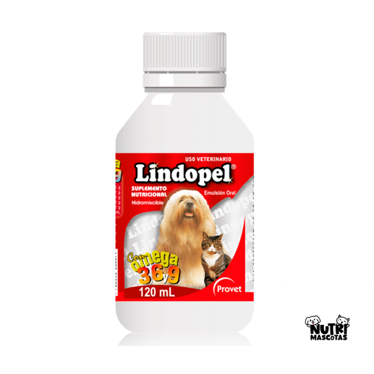Suplemento para Mascotas - Provet Lindopel Omega 3, 6 y 9