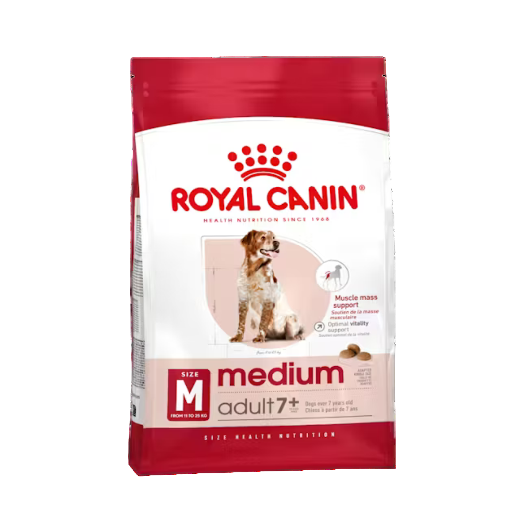 Alimento Seco Perros - Royal Canin Medium Adult 7+