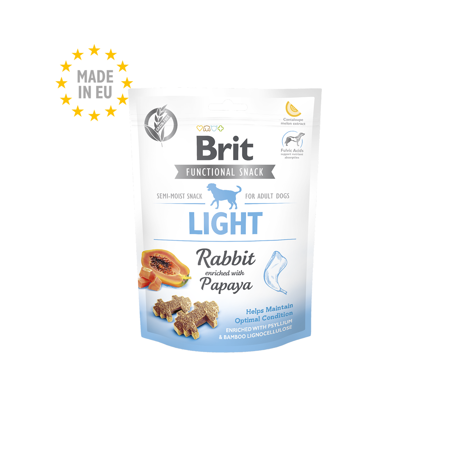 Snack para Perro - Brit Functional Snack Light Rabbit Enriched with Papaya 150 gr